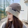 Labeled two-color caps,Unisex,56-60CM,Winter Hat,100% acrylic【Packaging without Words】_P02671565_7_m