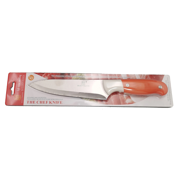 Chef's knife with plastic handle Vegetable knife