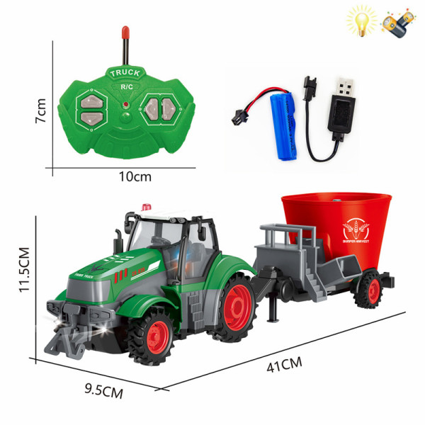 Farmer car with USB cable