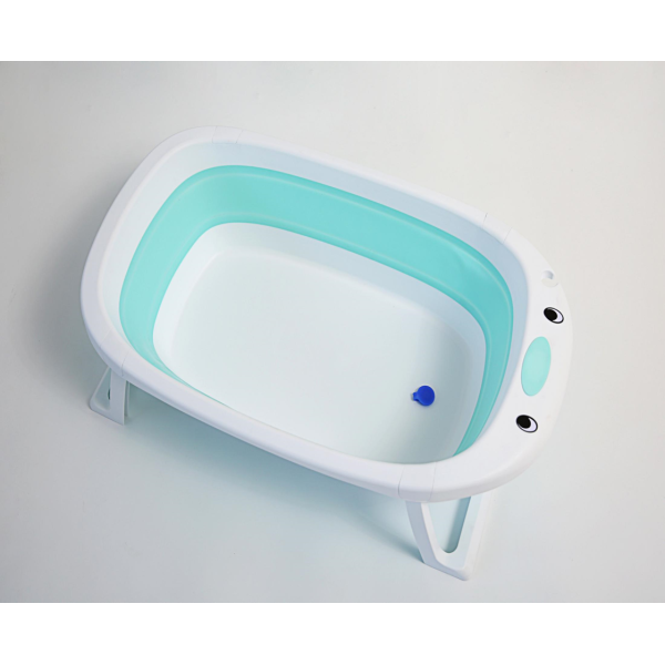 Folding bath tub,Mix color,Plastic【Packaging without Words】_201512613_hd