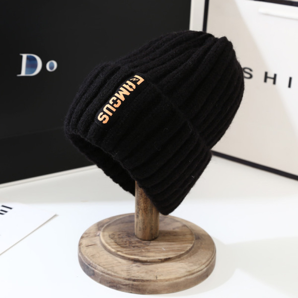 English Labeled Woolen Hat,Unisex,56-58CM,Winter Hat,100% acrylic【Packaging without Words】_201571646_hd