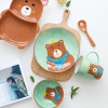 Children's cartoon ceramic tableware set,one colour only,Ceramics【English Packaging】_201880703_1_m