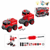 take-apart fire engine set With battery Lights Music Plastic【English Packaging】_200794660_1_m