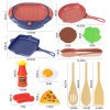 Cutlery set Cute Version Solid color Plastic【English Packaging】_P02328717_7_m