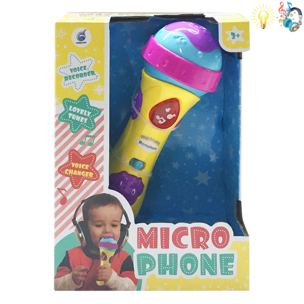 microphone Realistic Story Lights Music Sound recording vocie switch IC without language Plastic【English Packaging】_200228499_hd