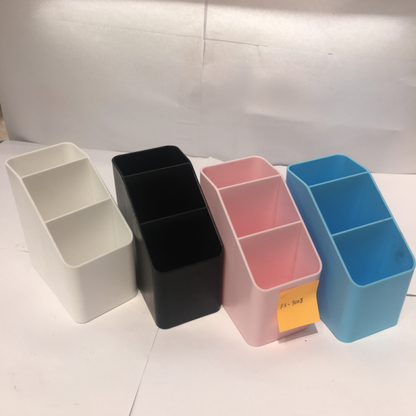 Color box plastic pen holder