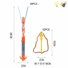 Ракета-катапульта Со светом Мягкие пули С элементами питания пластик【Упаковка на английском языке】_P02064850_3_m