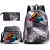 Youth Cartoon Fashion Backpack 3-Piece Set,one colour only,Textile【Packaging without Words】_P03060087_10_m