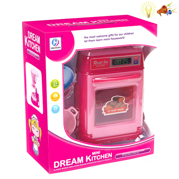 Oven set Realistic Electric Lights Sound IC without language Plastic【English Packaging】_200259856_hd