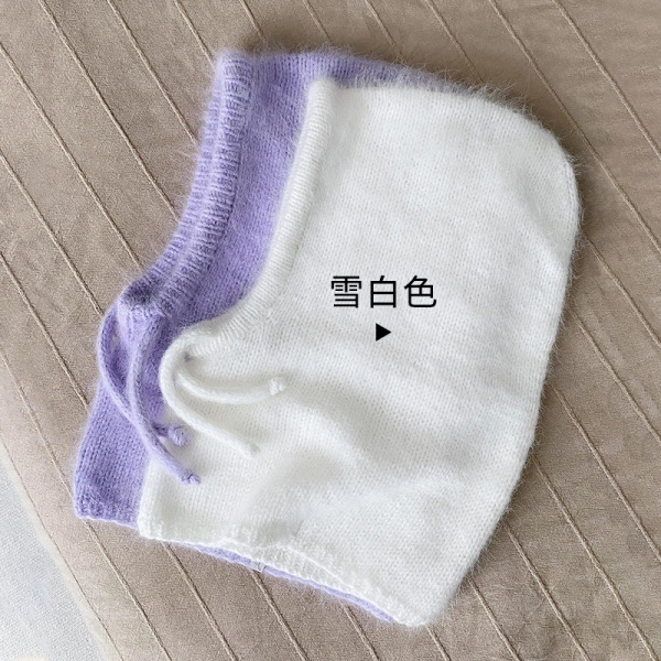 Hat Scarf One Piece Hat,Unisex,56-60CM,Winter Hat,100% polyester fiber【Packaging without Words】_201511454_hd