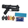 gun Soft bullet Pistol
 Solid color With target Plastic【English Packaging】_201310167