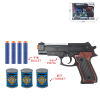 gun Soft bullet Pistol
 Solid color With target Plastic【English Packaging】_201219649