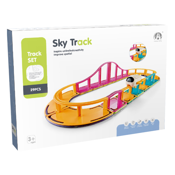 42pcs assembled track blocks