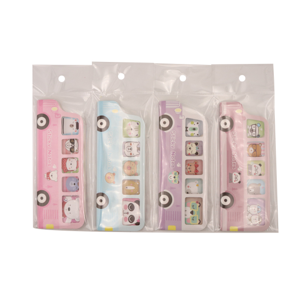 100g 17 pages x 5 sticky notes【Packaging without Words】_200845316_hd