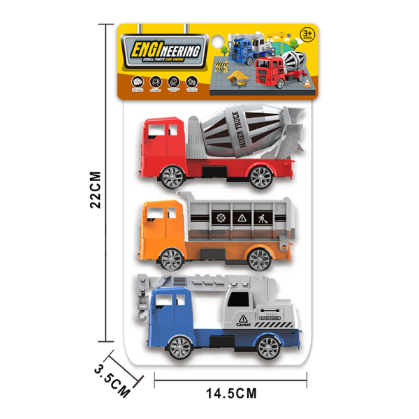 3pcs vehicles