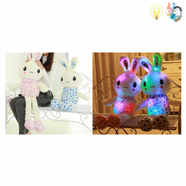 Plush Rabbit Lights Music IC without language Plush【English Packaging】_200303828_hd