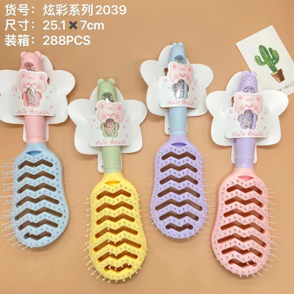 Colorful Series Comb,Mix color,Plastic【Packaging without Words】_201712732_hd