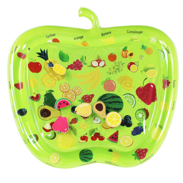 0.3mm inflatable apple pat water pad Plastic【Packaging without Words】_201163636_hd