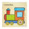 Wooden flat train puzzle wood【English Packaging】_201188574