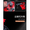 Alloy fire truck, ladder fire truck Pull Back Open Door Lights Sound IC without language With battery Non-transparent wheels Metal【Chinese Packaging】_P02440127_10_m