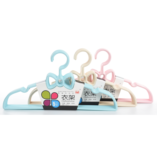 5pcs plastic hanger set