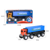 Container truck 2 colors Inertia Non-transparent wheels Plastic【English Packaging】_201426685