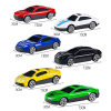 6PCS 6 спортивных автомобилей из сплава Zhuang инерционный Масштаб 1:64 Город Металл【Упаковка на английском языке】_P02267568_3_m