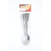 Stainless Steel Plaid Patterned Large Serving Spoon,one colour only,Metal【English Packaging】_P02693323_8_m