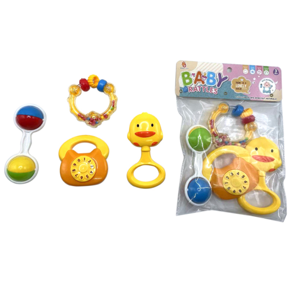 4pcs Rattles