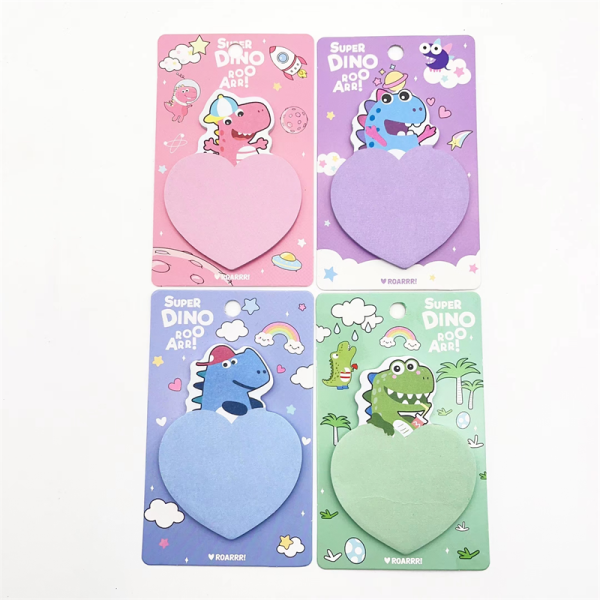 Dinosaur Sticky Notes (with paper card) 30 pages,Multiple styles,paper【Chinese English  Packaging】_201506381_hd