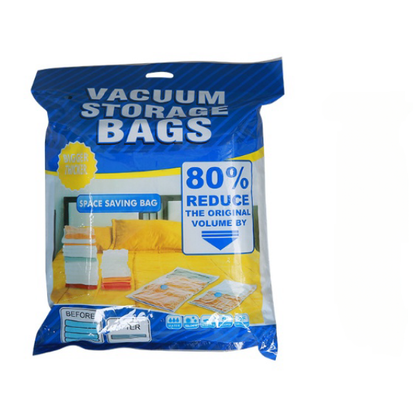 Transparent Vacuum Compression Storage Bag Set