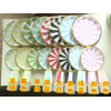 7 inch 10pcs hot stamped watermelon pattern series birthday party tableware,Mix color,paper【Packaging without Words】_P02642262_2_m