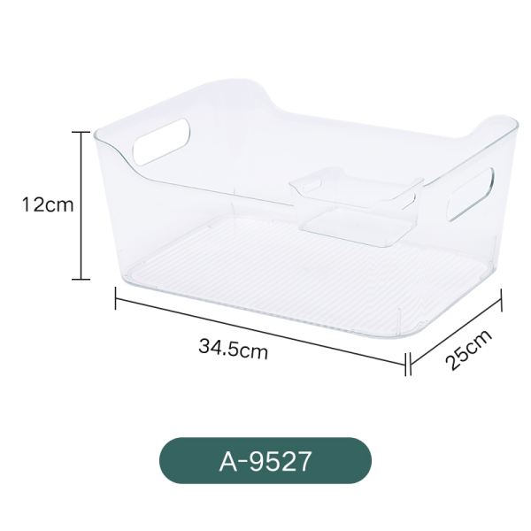 34.5*25*12cm transparent storage box,Plastic【Packaging without Words】_201518217_hd