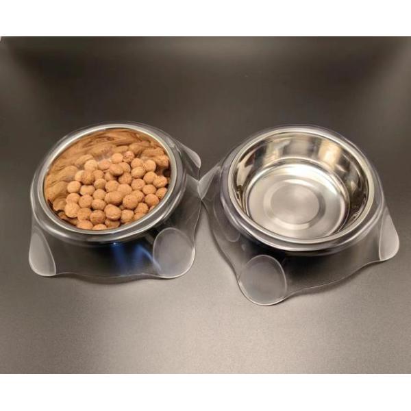 15.6x15.6x5cm Pet Bowl,one colour only,Plastic【Packaging without Words】_201636434_hd