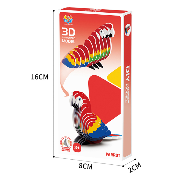 3D Animal Stereo Puzzle