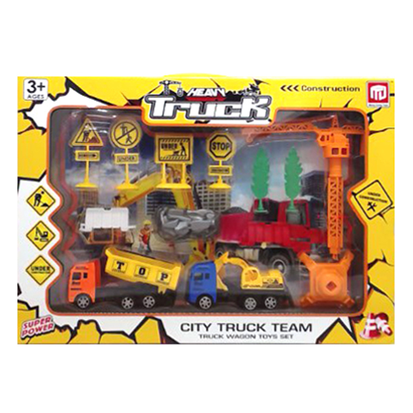 truck set Pull Back Plastic【English Packaging】_200289613_hd