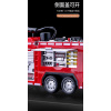 Alloy fire truck, ladder fire truck Pull Back Open Door Lights Sound IC without language With battery Non-transparent wheels Metal【Chinese Packaging】_P02440127_4_m