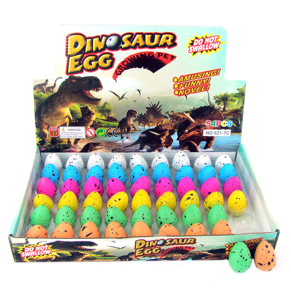 Inflated dinosaur egg