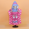 Cartoon pink fairy children's bath towel soft quick-drying cape microfiber hooded bathrobe [60 * 120CM,one colour only,Plush【Packaging without Words】_201741263