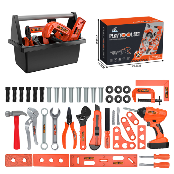 Tool electric drill set portable box