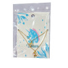 Umbrella + Clouds Necklace,one colour only,Plastic【Packaging without Words】_201382100