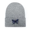 Butterfly decoration/winter hat Unisex 56-58CM 100% acrylic 【English Packaging】_201447353