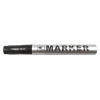 12PCS 14*1.5cm Marker Black,Black,Plastic【English Packaging】_200784125