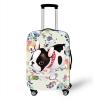 Cute Puppy Multi-Floral Printed Trolley Case Protective Bag Size M (Fits 22-24 inch Trolley Case),Mix color,Mix color,Polyester fiber【Packaging without Words】_P02752401_3_m