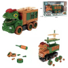 DIY vehicle disassembly and assembly vehicle dinosaur fire truck 2 colors Inertia Plastic【English Packaging】_201157632