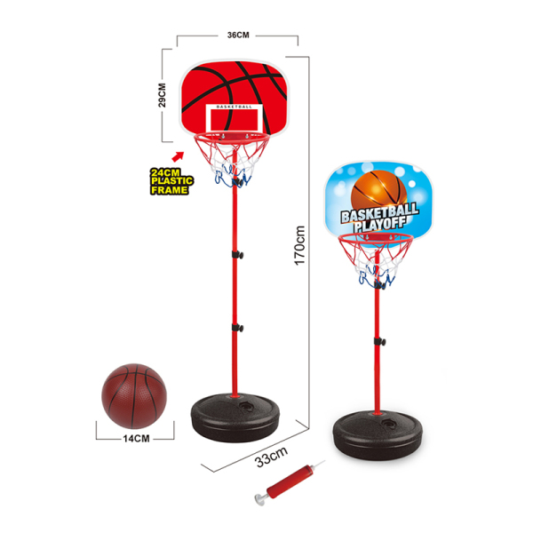 1.7-meter basketball rack combination