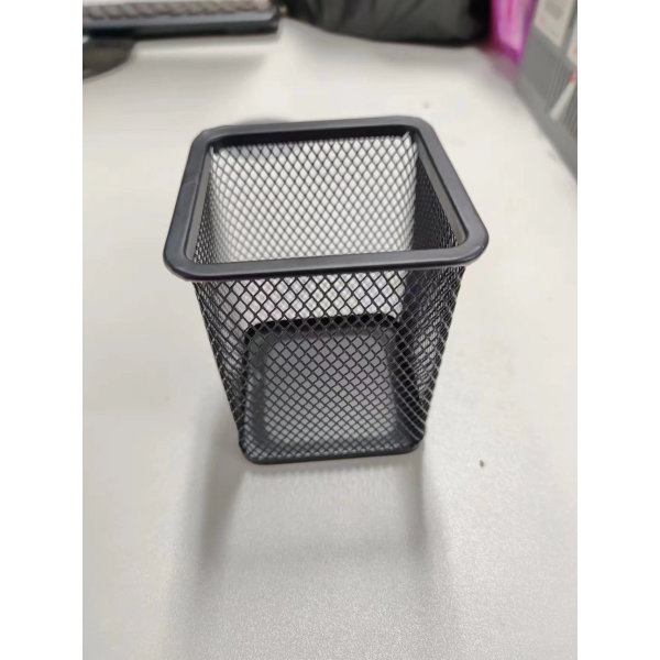 Black Square Pencil Holder