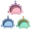 Baby shower folding dinosaur washbasin 3 colors Portable washbasin Plastic【English Packaging】_201287543