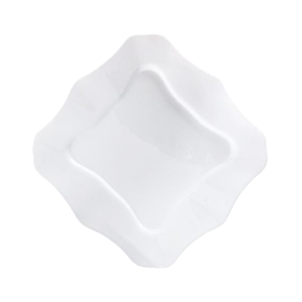 26 white jade glass ceramic shallow plates [7 inches],one colour only,Ceramics【Packaging without Words】_201954563_hd