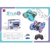 Double sided stunt vehicle,Remote Control,2.4GHZ,7 directions,Lights,Remote controller excludes batteries,toy includes batteries,Non-transparent wheels,Plastic【English Packaging】_201868392_1_m